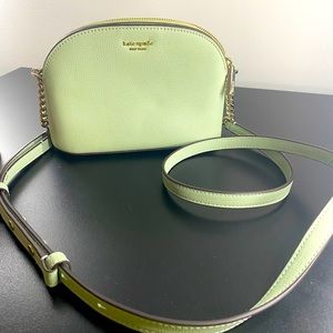 Kate Spade Mint Green Dome Crossbody Bag